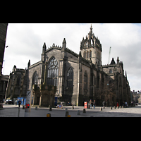 Edinburgh, St. Giles' Cathedral, Auenansicht vom Chor aus