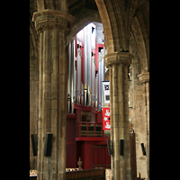 Edinburgh, St. Giles' Cathedral, Orgel zwischen den Sulen