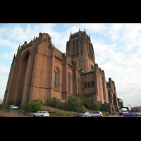 Liverpool, Anglican Cathedral, Auenansicht