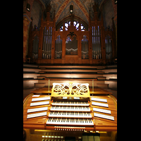 Bremen, Dom St. Petri, Spieltisch und groe Orgel