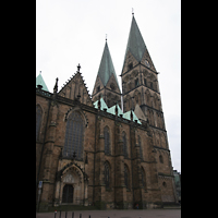 Bremen, Dom St. Petri, Auenansicht