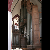 Tangermnde, St. Stephan, Orgel von der Seitenempore aus