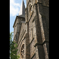 Dudelange (Ddelingen), Saint-Martin (St. Martin), Fassaden-Detail