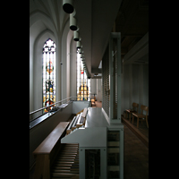 Mnchen (Munich), St. Johann Baptist (kath.), Spieltisch und Orgel