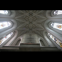 Mnchen (Munich), St. Johann Baptist (kath.), Orgel und Deckengewlbe