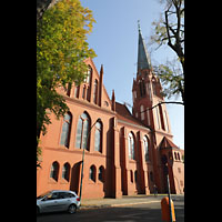 Berlin, Pauluskirche, Auenansicht von der Seite