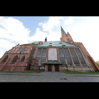Szczecin (Stettin), Katedra sw. Jakuba (Jakobskathedrale), Auenansicht von der Seite