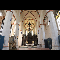 Braunschweig, St. Ulrici Brdern, Innenraum in Richtung Lettner und Chor