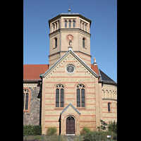 Berlin, Friedenskirche Niederschnhausen, Querhaus und Vierungsturm
