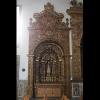 Faro, Catedral da S, Mittlerer Altar im sdlichen Seitenschiff