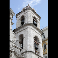 La Habana (Havanna), Catedral de San Cristbal, Turm mit Glocken
