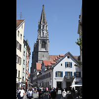 Konstanz, Mnster Unserer Lieben Frau, Turm, Ansicht von der Wessenbergstrae