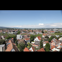 Konstanz, Mnster Unserer Lieben Frau, Blick vom Mnsterturm in Richtung Westen
