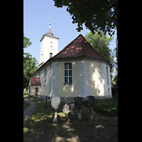 Berlin, Dorfkirche Heiligensee, Auenansicht von Osten