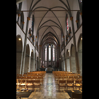 Mnchengladbach, Mnster St. Vitus, Innenraum  in Richtung Chor