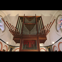 Mnchengladbach, Mnster St. Vitus, Orgelprospekt mit Spanischen Trompeten