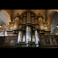 Schningen am Elm, St. Vincenz, Orgel perspektivisch