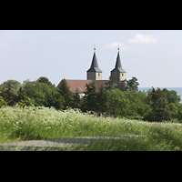 Schningen am Elm, St. Lorenz, Ansicht von der Wobecker Strae