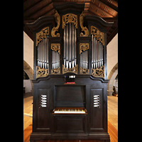 La Orotava (Teneriffa), San Agustn, Orgel mit Spieltisch