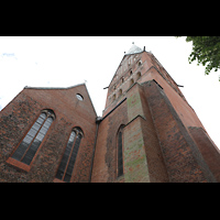Lneburg, St. Johannis, Blick von Nordwesten auf den Turm