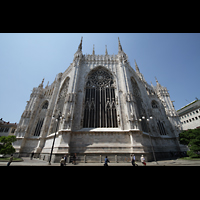 Milano (Mailand), Duomo di Santa Maria Nascente, Chor von auen