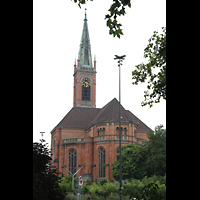 Dsseldorf, Johanneskirche, Auenansicht