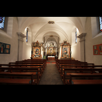 Chox, Saint-Silvestre, Innenraum in Richtung Chor