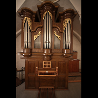 Chox, Saint-Silvestre, Orgel mit Spieltisch