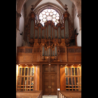 Strasbourg (Straburg), Saint-Thomas, Orgel an der Westwand