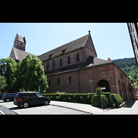Alpirsbach, Klosterkirche, Kirche von auen