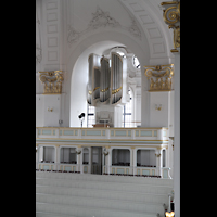 Hamburg, St. Michaelis ('Michel'), Carl-Philipp-Emanual-Orgel auf der Sdempore