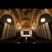Philadelphia, Irvine Auditorium ('Curtis Organ'), Blick von der gegenberliegenden Empore in den Raum