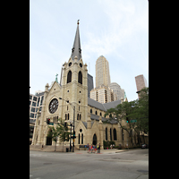 Chicago, Cathedral of the Holy Name, Auenansicht
