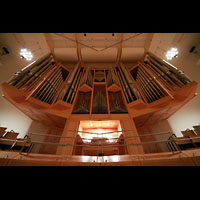 Bamberg, Konzert- und Kongresshalle, Orgel von unten gesehen