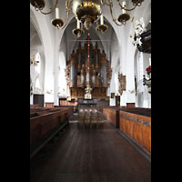 Lbeck, St. gidien, Innenraum in Richtung Orgel