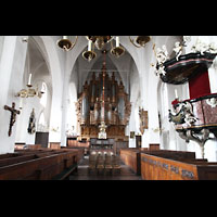 Lbeck, St. gidien, Blick vom Chor zur Orgel
