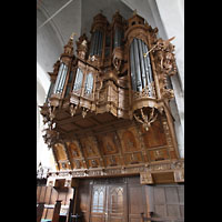 Lbeck, St. gidien, Kunstvoll verzierter Orgelprospekt