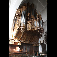 Lbeck, St. gidien, Reich verzierte Orgelempore