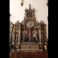 hringen, Stiftskirche, Grabmal von Georg Friedrich I.von Hohenlohe und seiner Frau - 1600/31