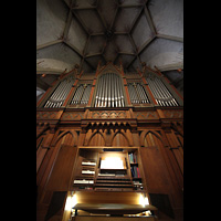 hringen, Stiftskirche, Orgel mit Spieltisch