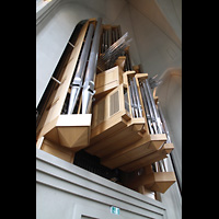 Reykjavk, Hallgrmskirkja, Groe Klais-Orgel von unten