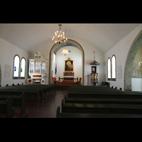 Hafnarfjrur, Kirkja, Innenraum in Richtung Chor