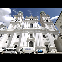 Passau, Dom St. Stephan, Renovierte Fassade 2021