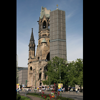 Berlin, Kaiser-Wilhelm-Gedchtniskirche, Ansicht vom Kudamm aus