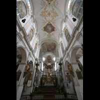 Mnchen (Munich), Alt St. Peter, Chor und Deckengewlbe