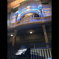 Budapest, Zeneakadmia (Franz-Liszt-Akademie), Orgel mit Spieltisch
