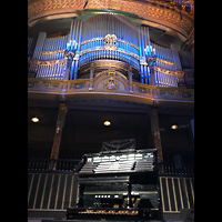 Budapest, Zeneakadmia (Franz-Liszt-Akademie), Orgel mit Spieltisch