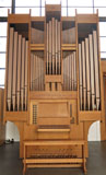 Berlin - Zehlendorf, Ev. Kirche Schnow-Buschgraben, Orgel / organ