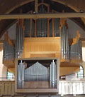 Berlin - Reinickendorf, Knigin-Luise-Kirche Waidmannslust, Orgel / organ
