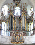 Fssen, Basilika St. Mang (Hauptorgel), Orgel / organ